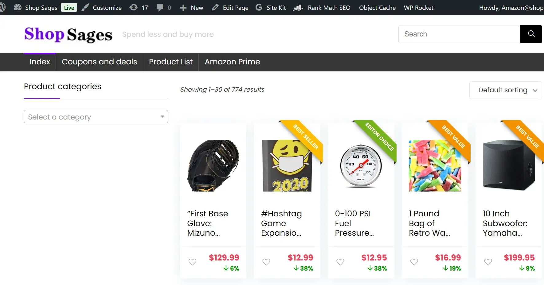 Spend less and buy more