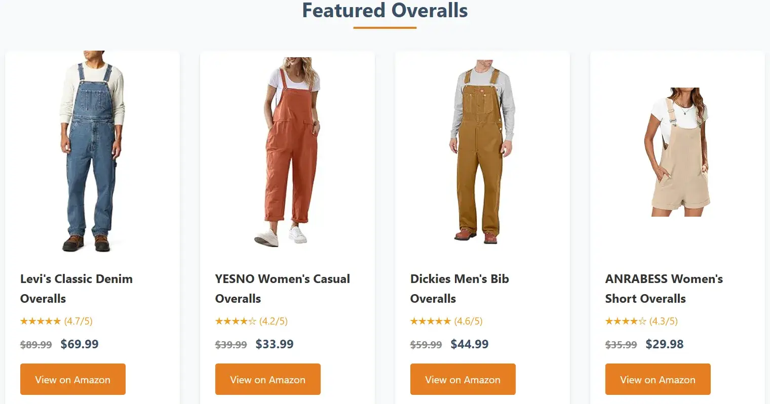 Discovering the Perfect Overalls for Every Occasion!