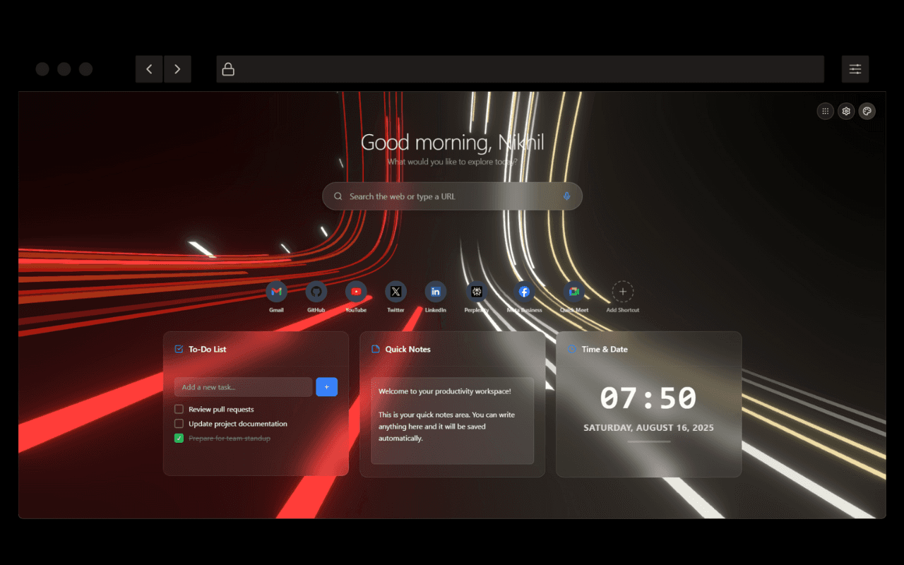 Cimple - Premium New Tab Experience and Produ image 1
