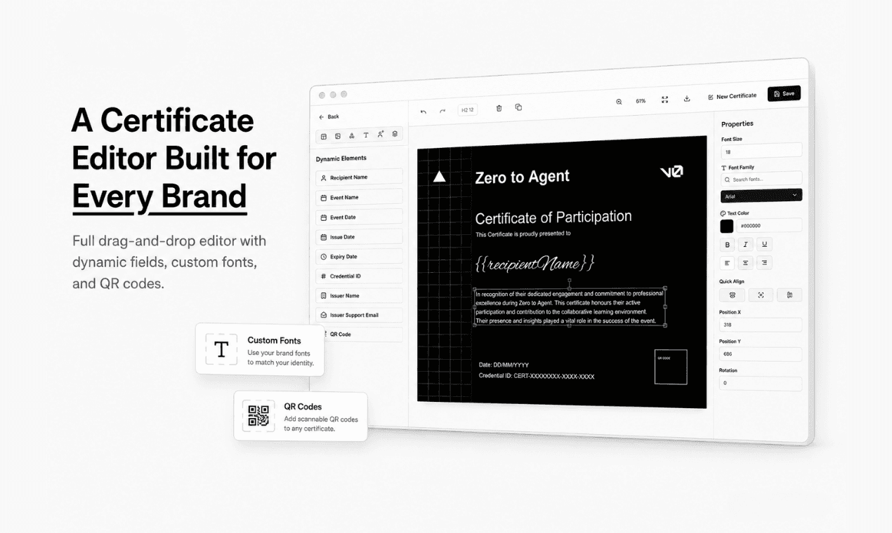 Creadefy - Digital Certificates Platform image 3