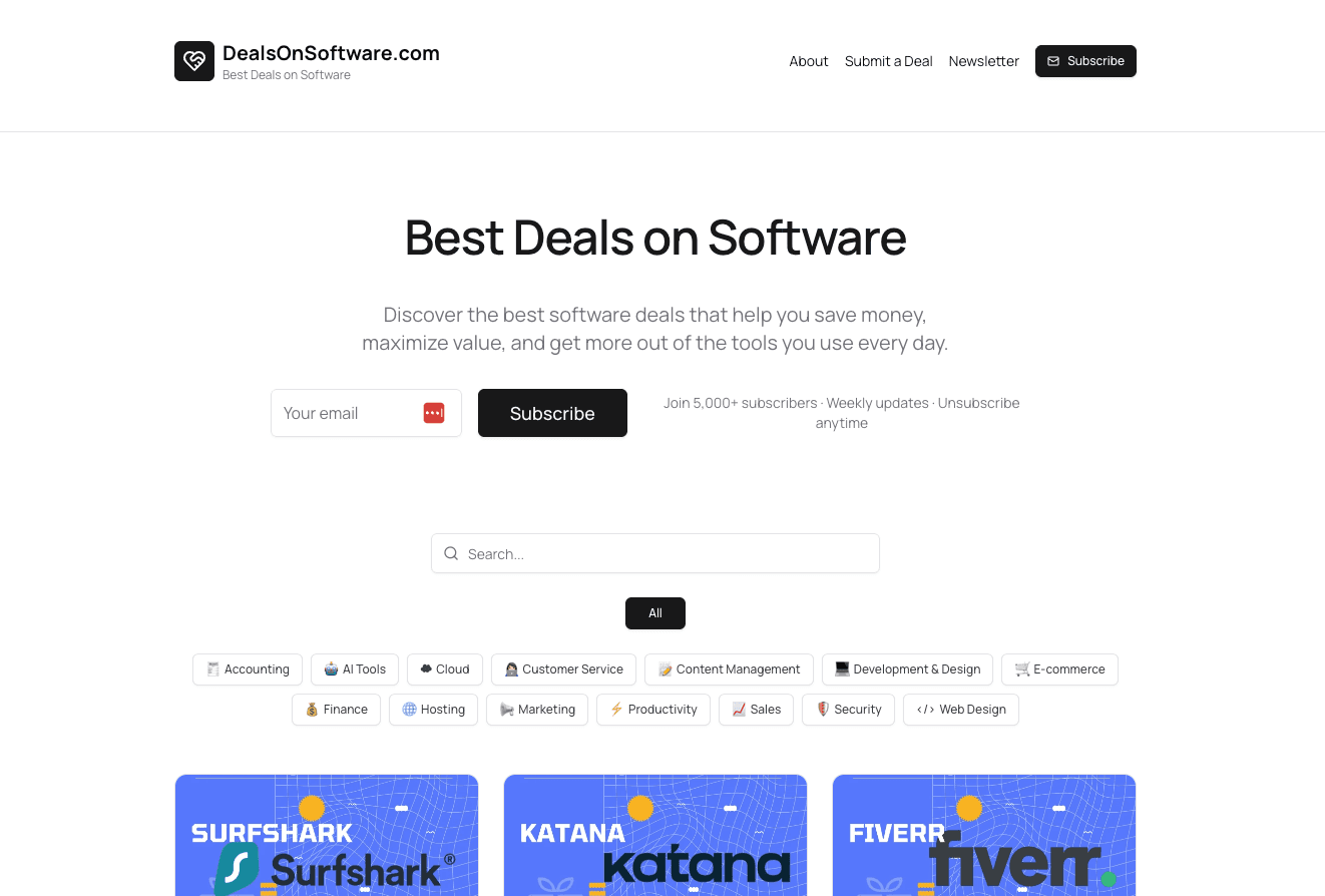 DealsOnSoftware.com | Best Deals on Software image 1