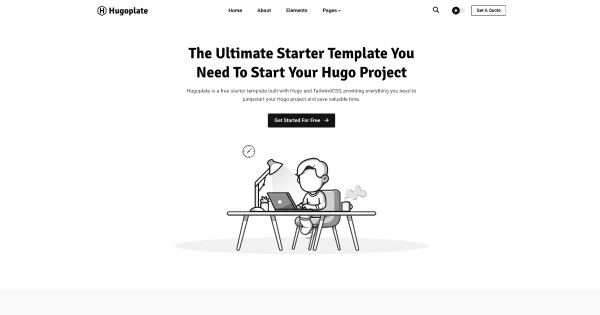 Hugoplate - Open-source Template image 3