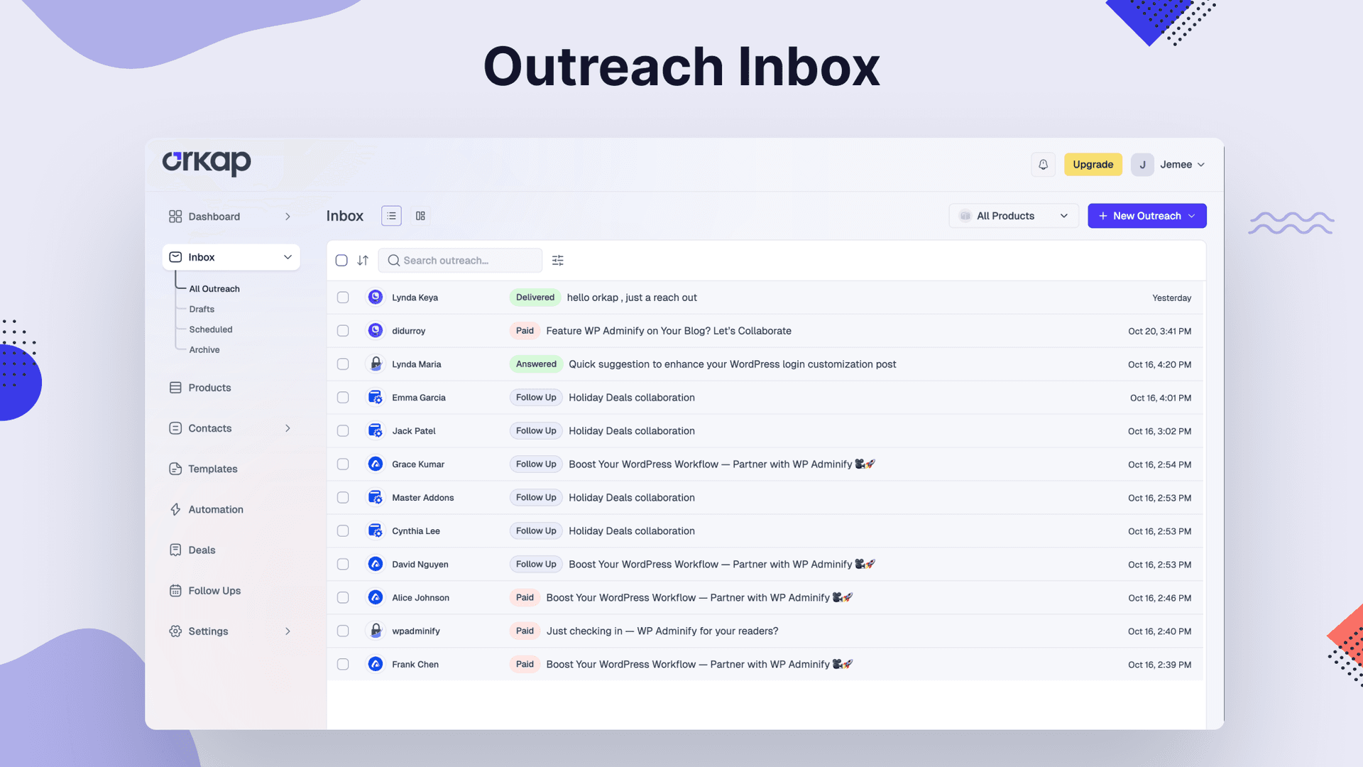 Smart Outreach & Link Building Platform image 3