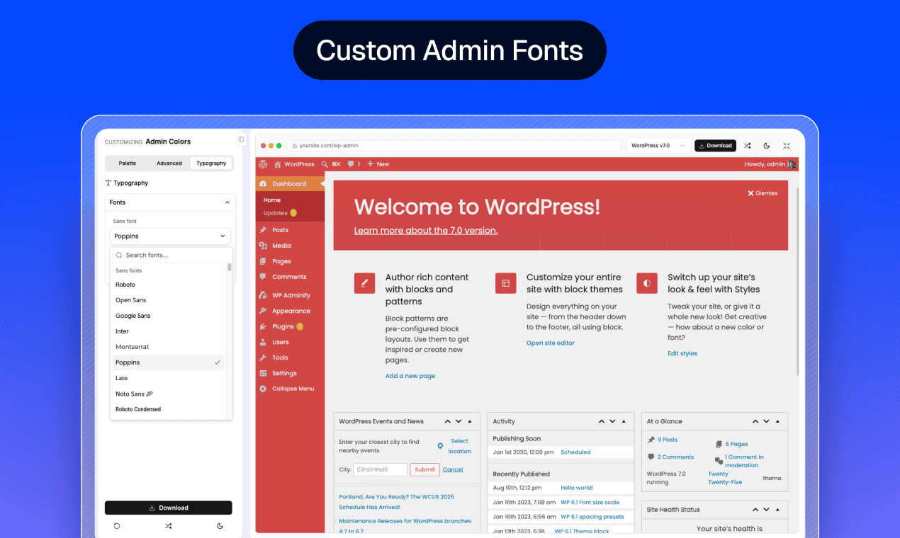 WordPress Admin Color Scheme Generator image 5