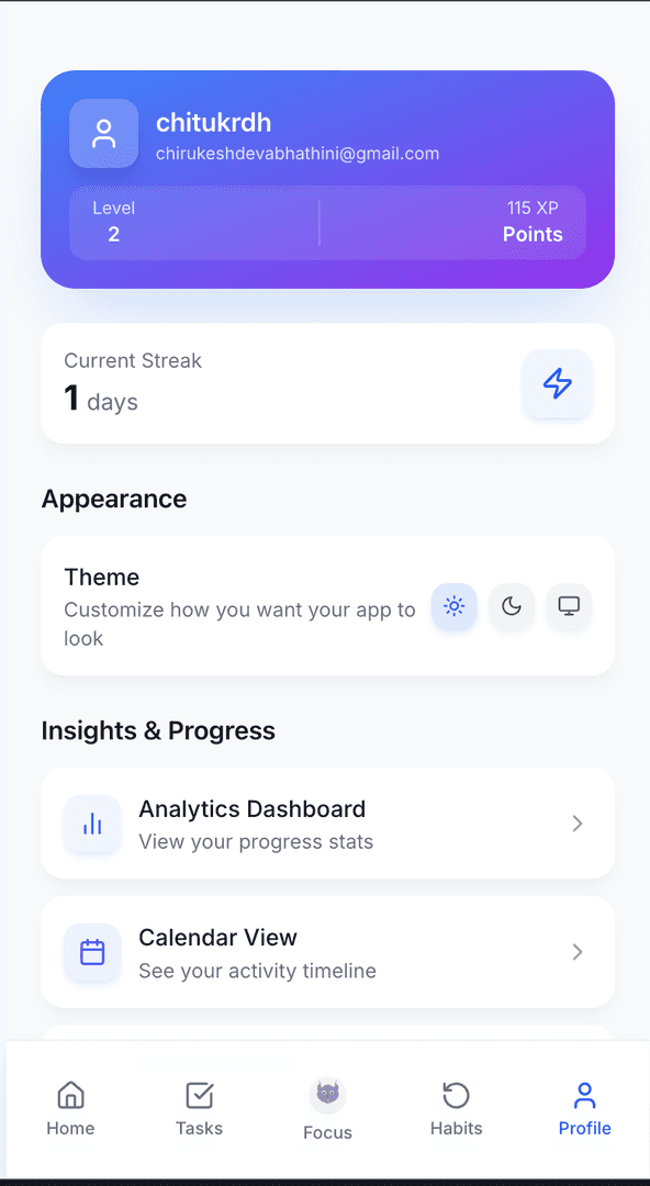 FocusFox screenshot 1