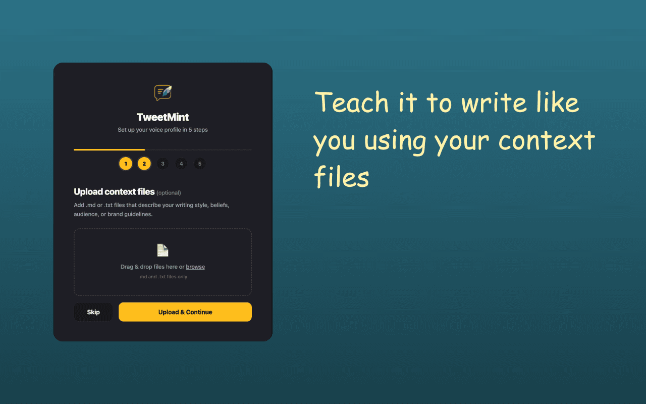TweetMint - AI That Writes Like You image 4