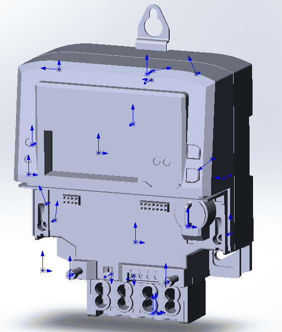 Multifunctional Single-Phase Smart meter
