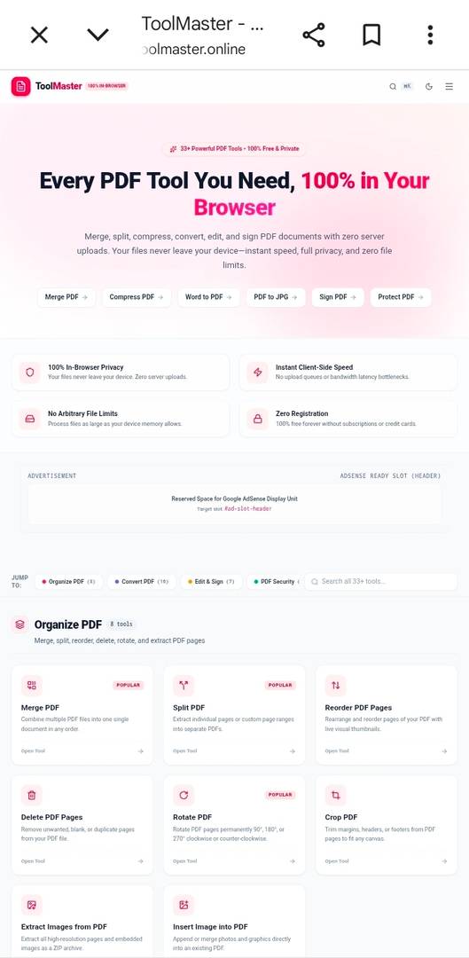 ToolMaster - 34+ PDF Tools image 3