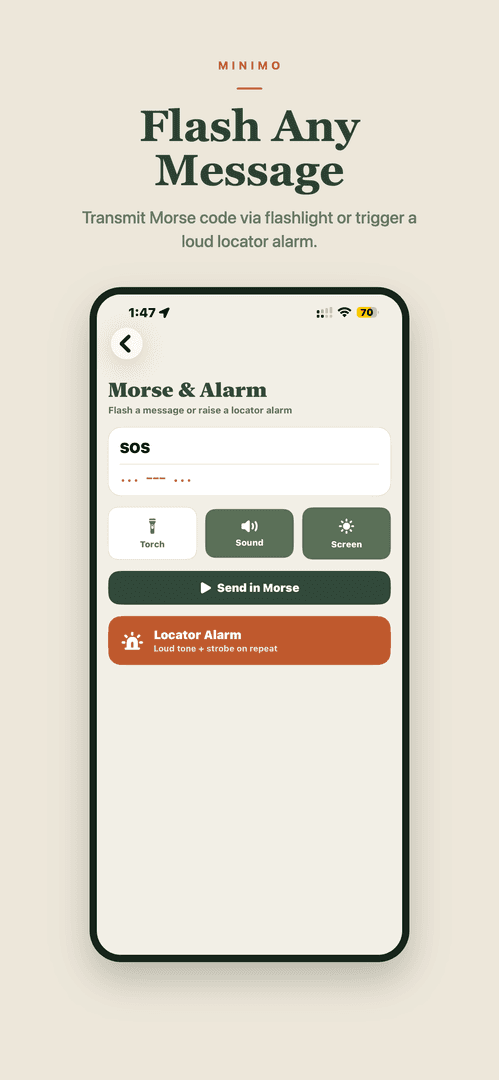 ‎Minimo Survival Kit App - App Store image 3