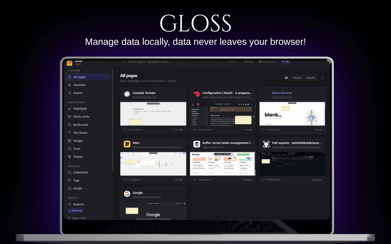 Gloss — Your web, annotated & shared image 2