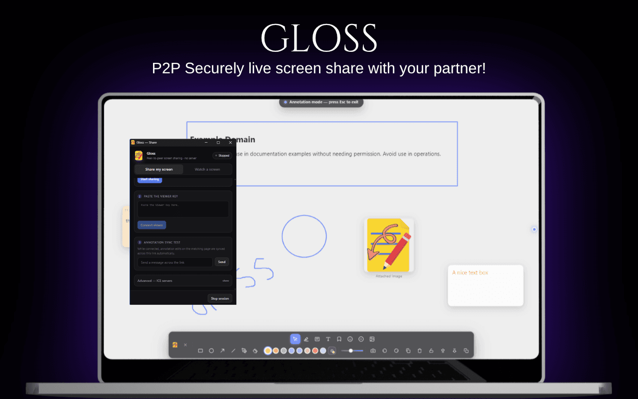 Gloss — Your web, annotated & shared image 3