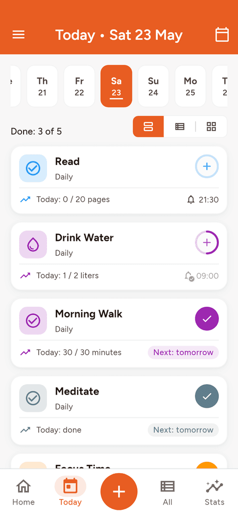 Habit Tracker by Qbito image 3
