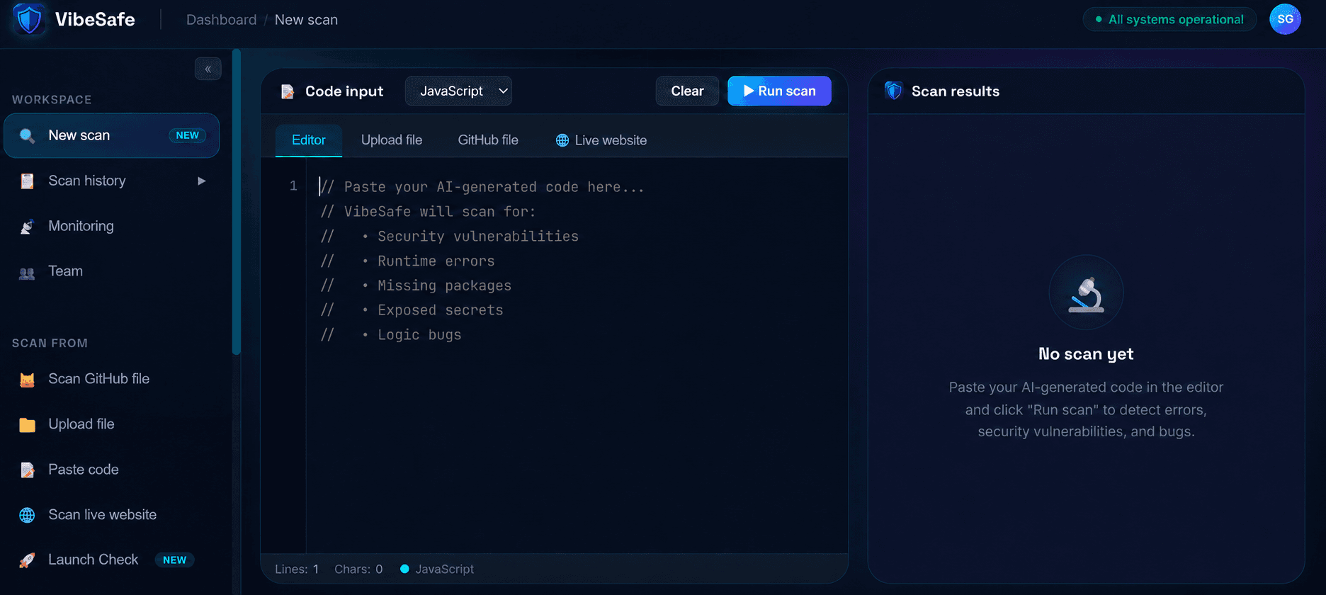VibeSafe | AI Code Security Scanner image 3
