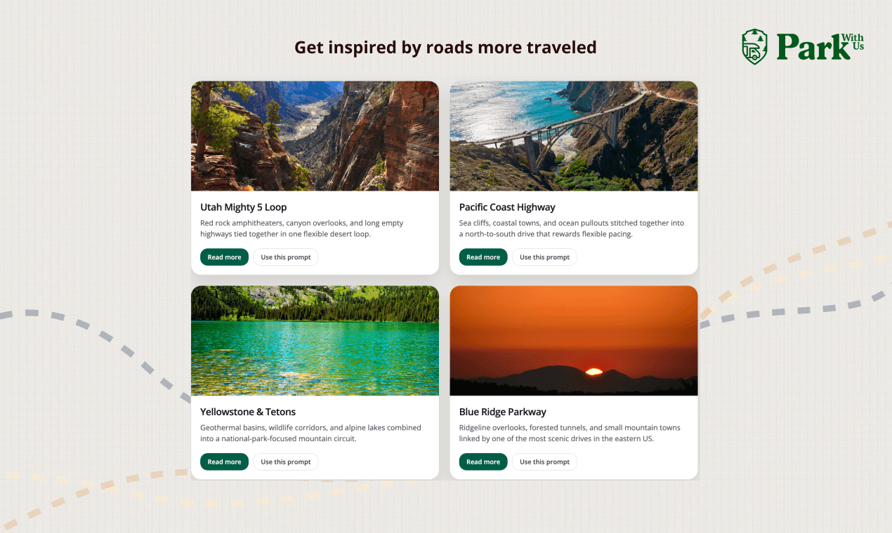 Park With Us - Road Trip Planner image 5
