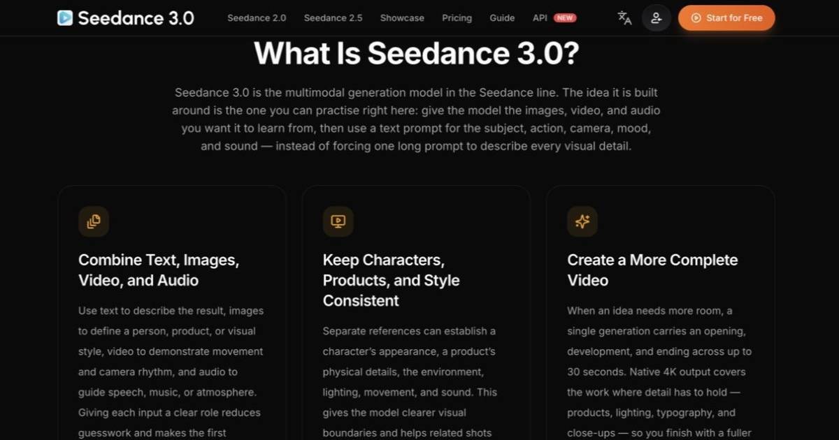 Seedance 3.0 image 1