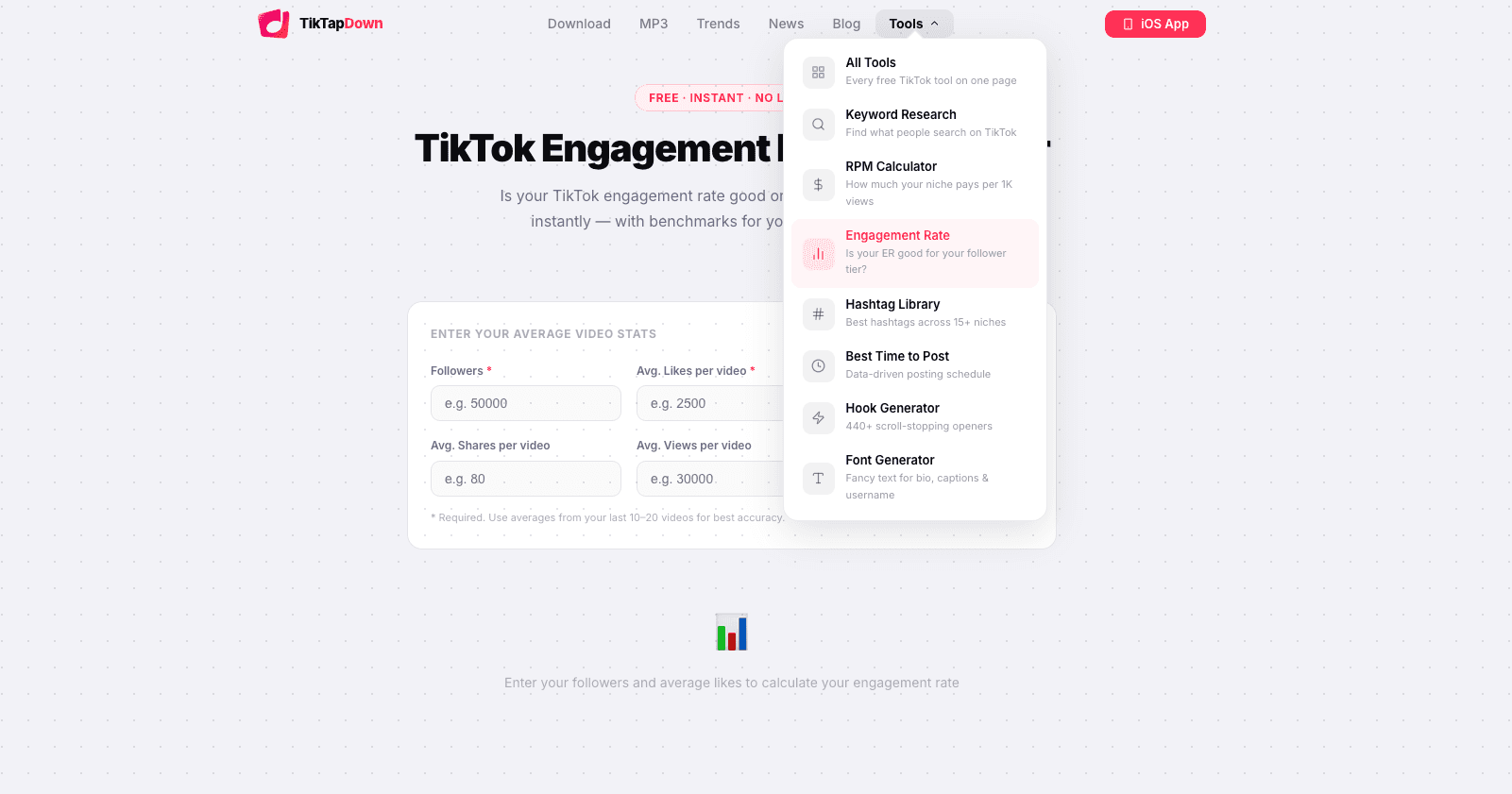 TikTapDown |  TikTok Creator Toolkit image 4