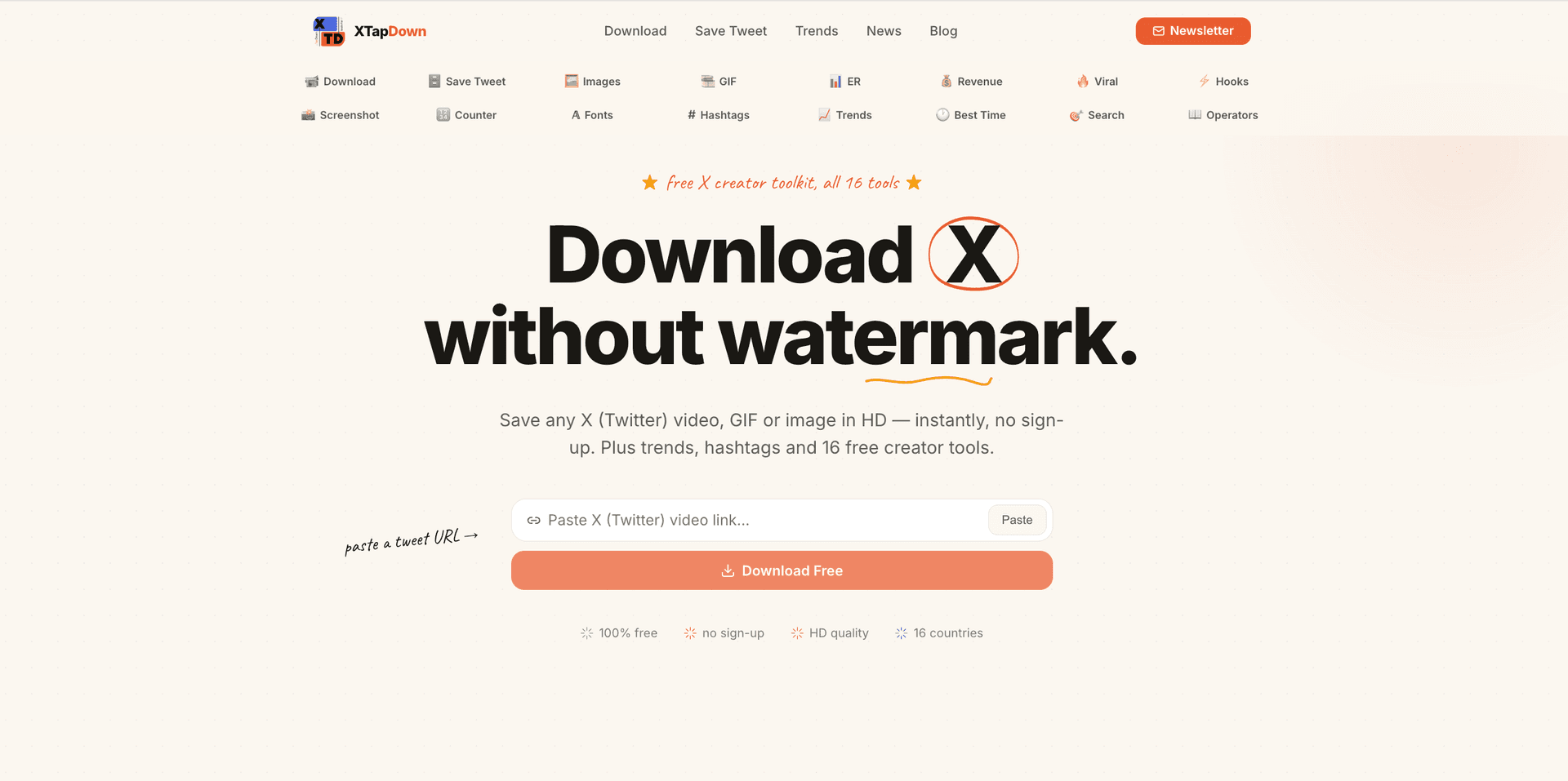 X (Twitter) Creator Toolkit & Downloaders image 1
