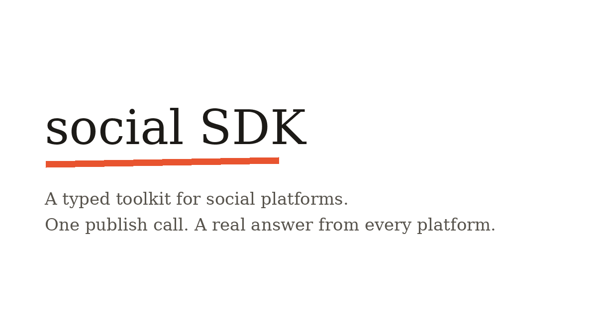 Social SDK image 1