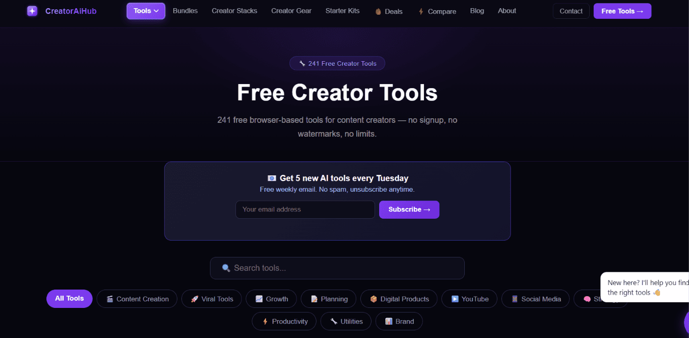 CreatorAiHub — AI Tools for Creators image 2