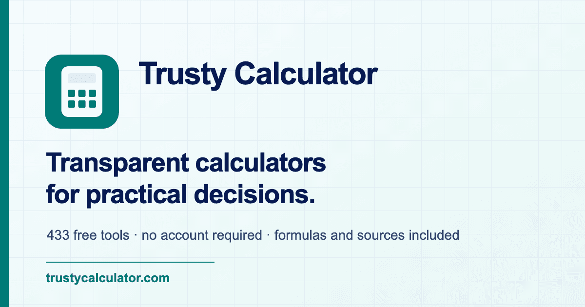 Trusty Calculator image 1
