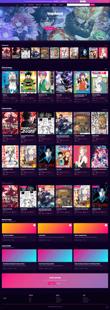 MangaReader - Start  Manga Website in Minutes image 4