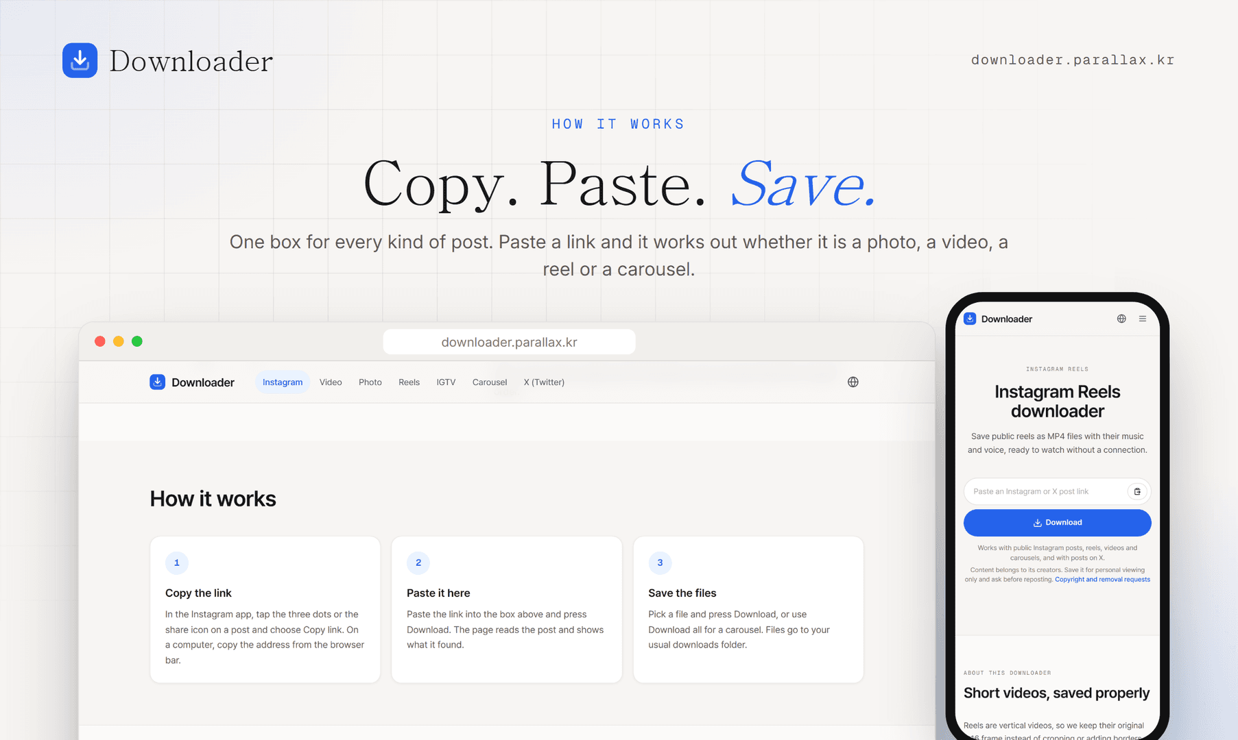 Parallax Downloader image 2