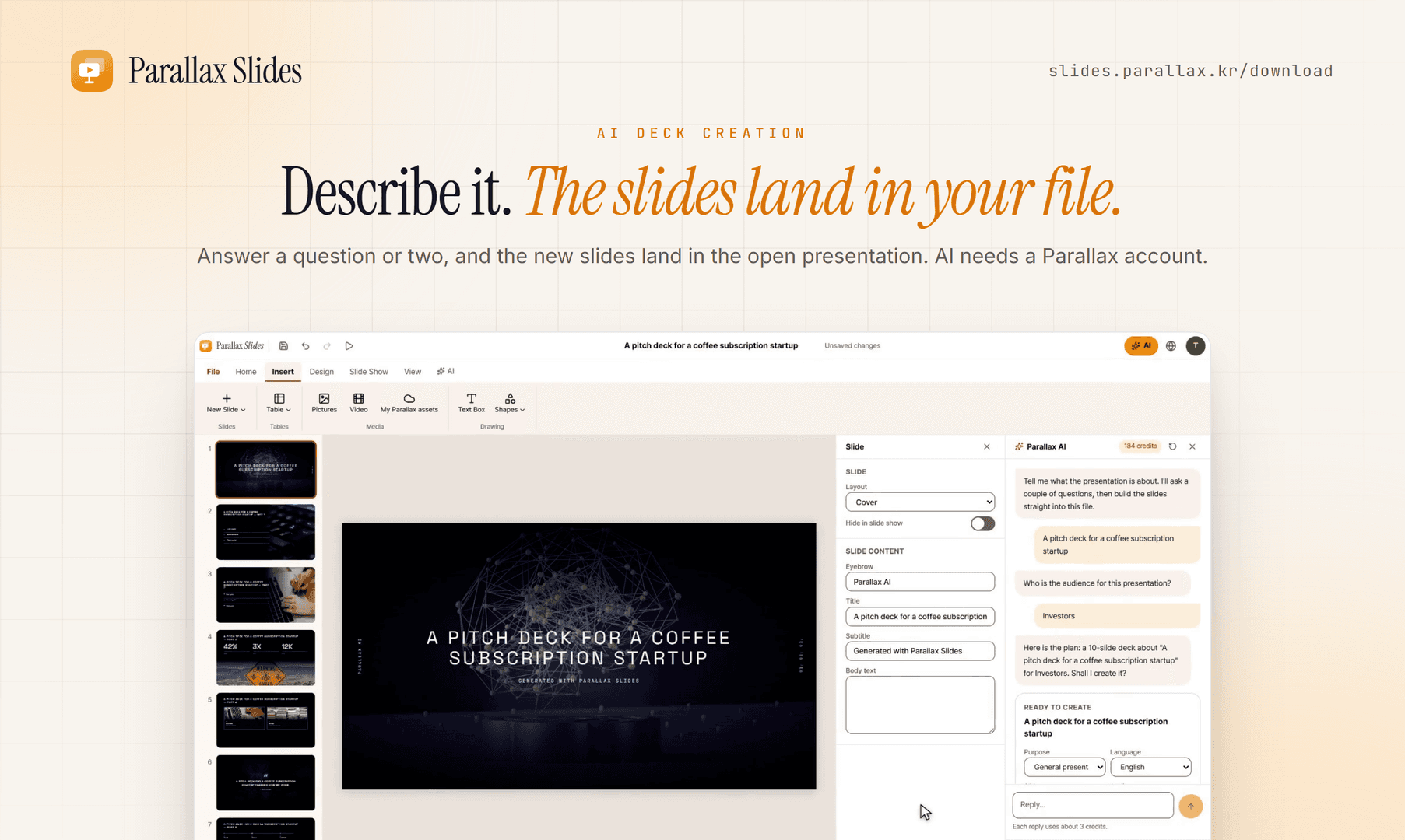 Parallax Slides Desktop image 2
