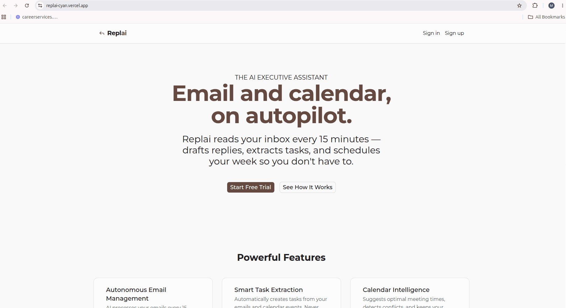 Replai - Email and calendar, on autopilot. image 1