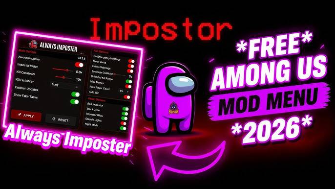 New Among Us Mod Menu 2026 image 1