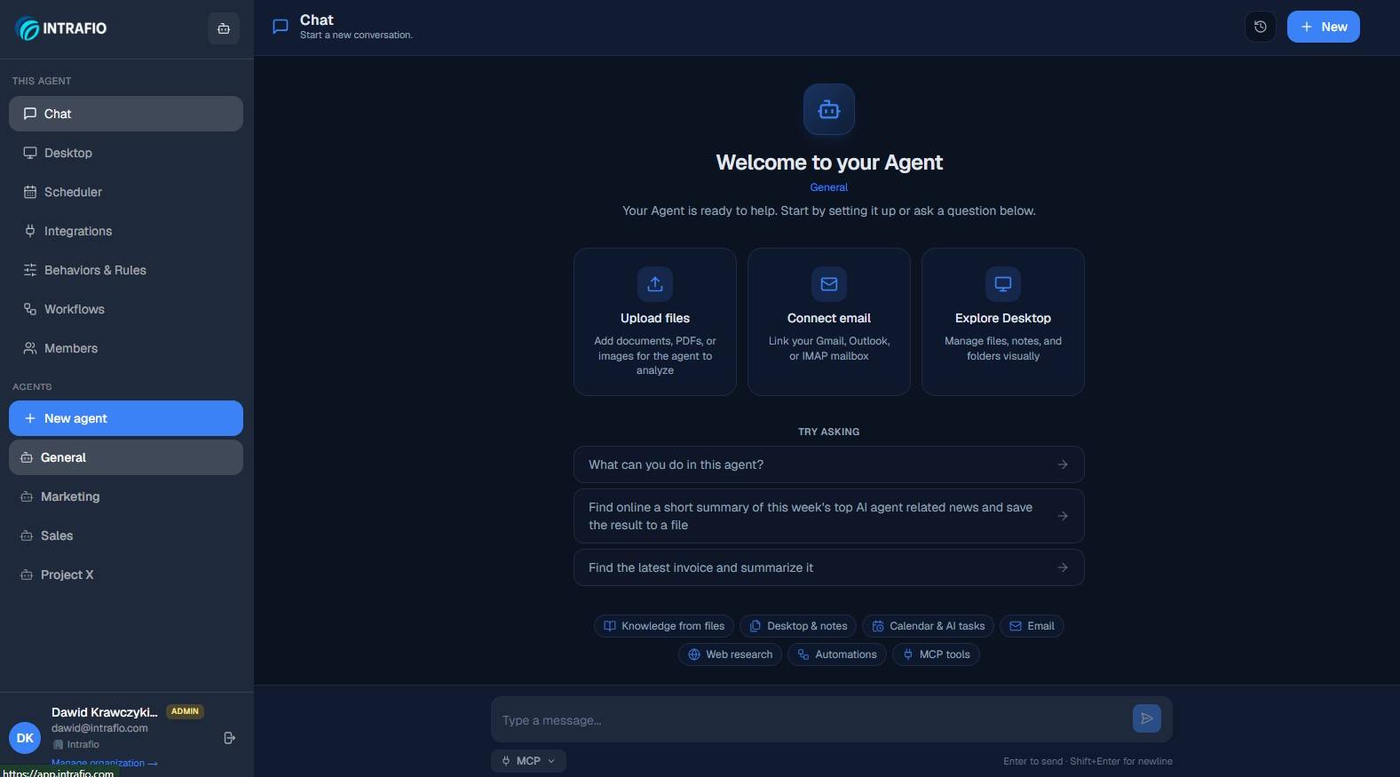 Intrafio AI Agents image 1