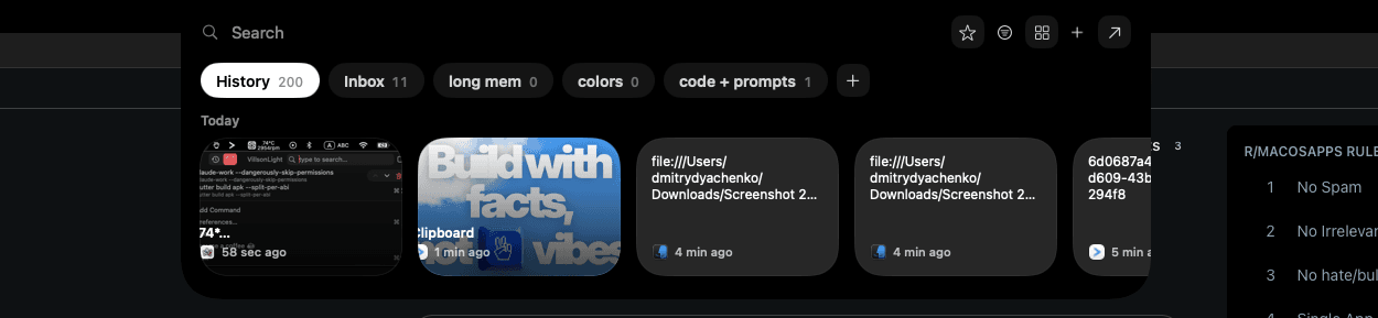 Villson - Clipboard History Manager for Mac image 1