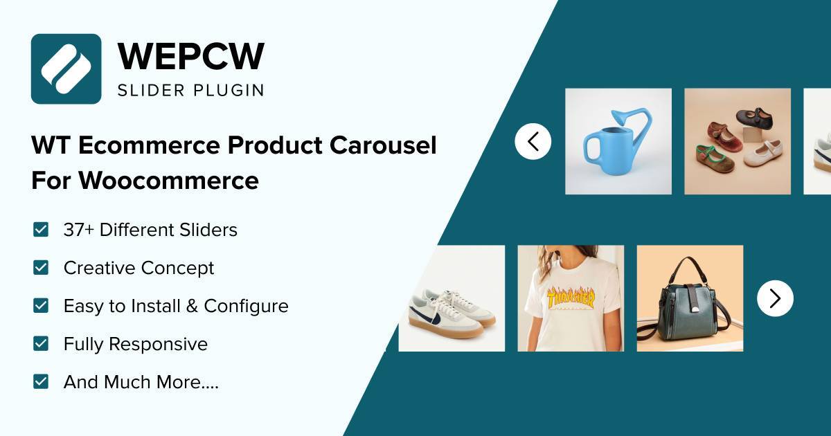 WT Ecommerce Product Carousel For WooCommerce