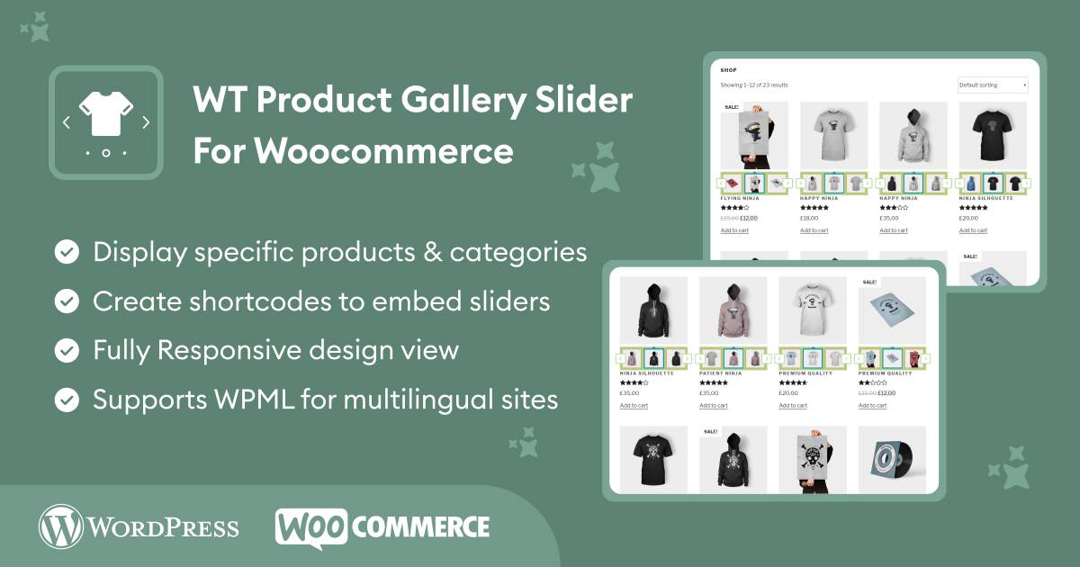 WT Product Gallery Slider For Woocommerce