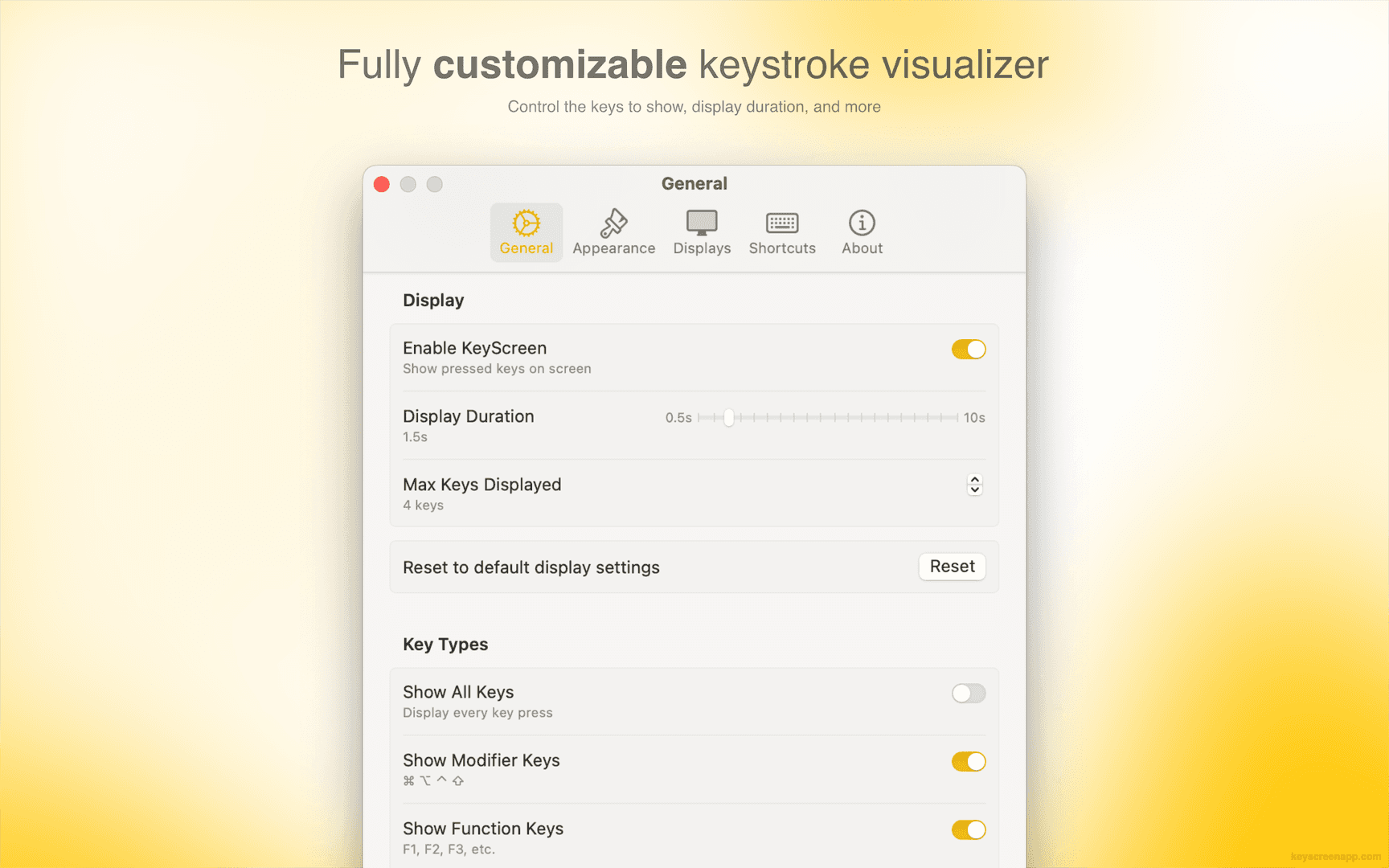KeyScreen | Peerlist