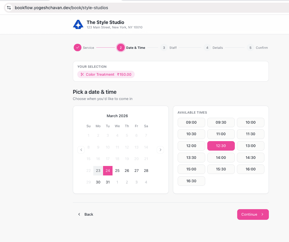 A Multi-Vendor Appointment Booking Platform image 3