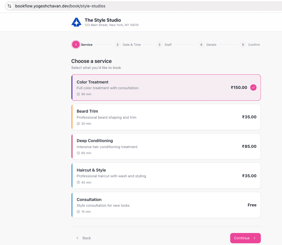 A Multi-Vendor Appointment Booking Platform image 2