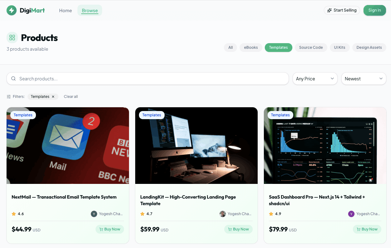 DigiMart | Digital Products Marketplace image 4
