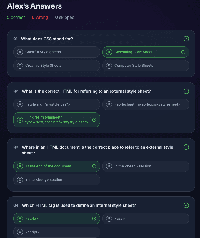 Host Instant AI quizzes with live scores image 5