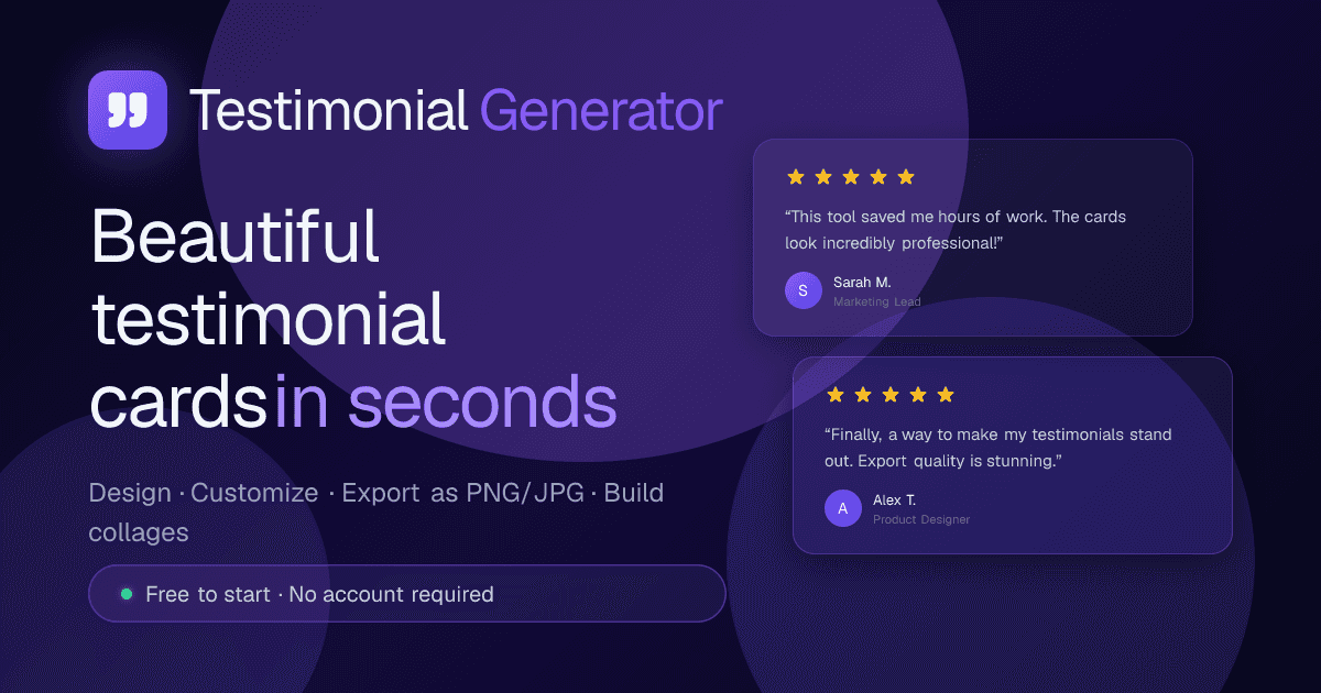 Testimonial Generator image 2