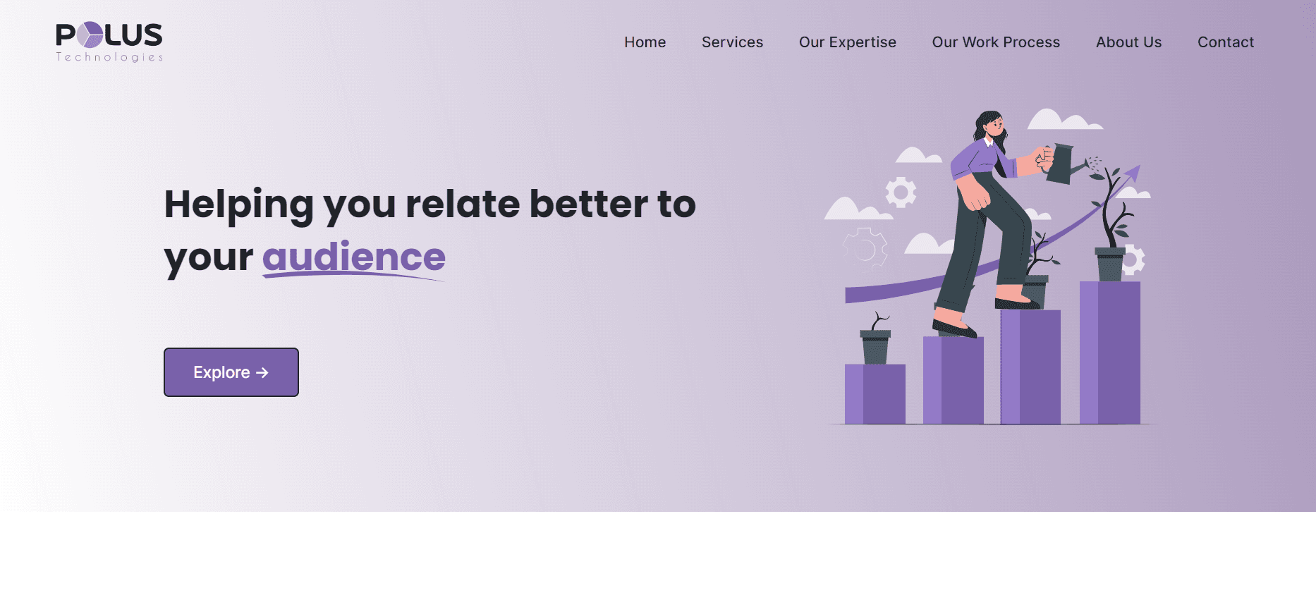 Dynamic Website for client: Polus Technologies