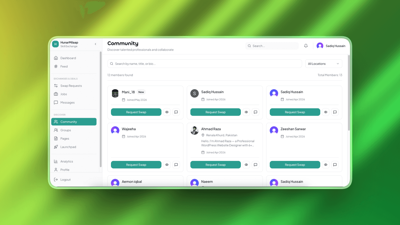 HunarMilaap - Skill Exchange Platform image 4