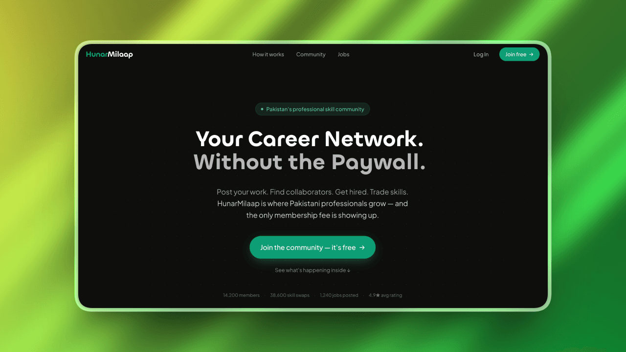 HunarMilaap - Skill Exchange Platform image 1
