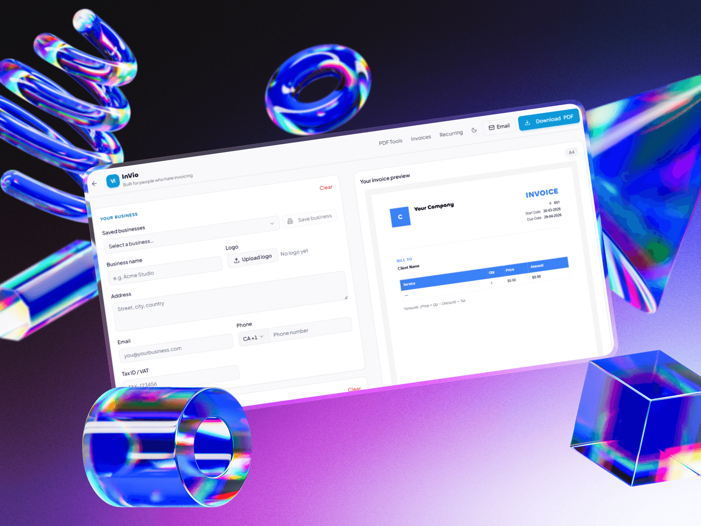 InVio — Invoices are done image 4