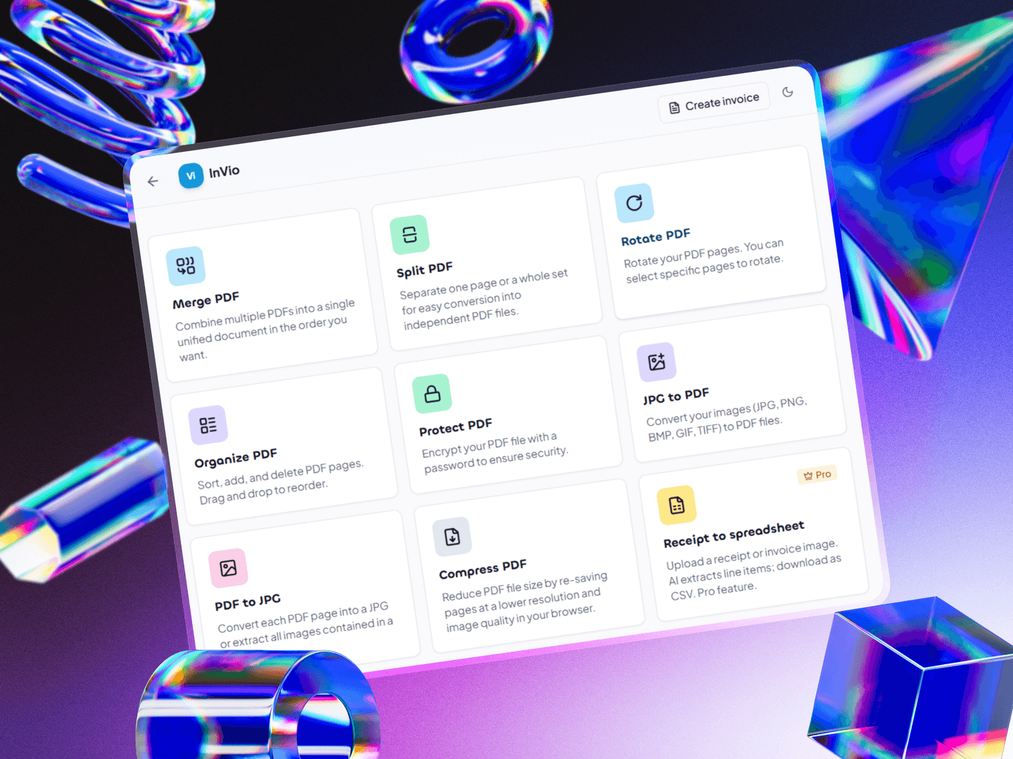 InVio — Invoices are done image 3