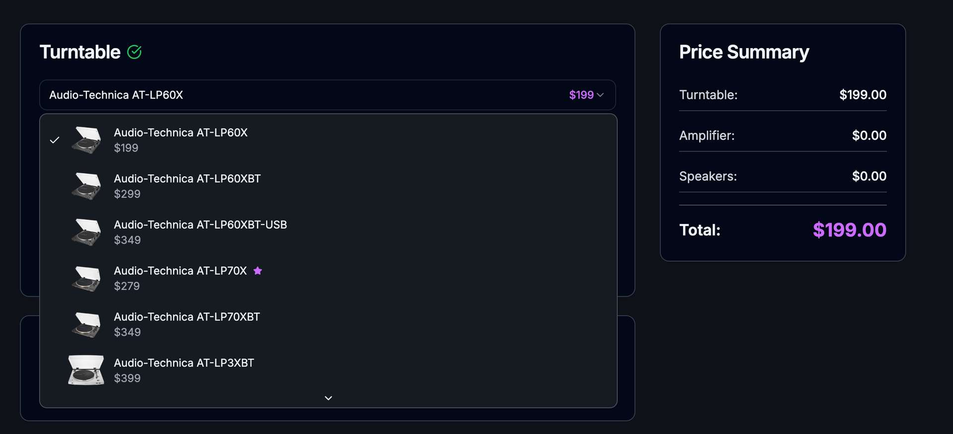 Vinyl Setup Builder image 2