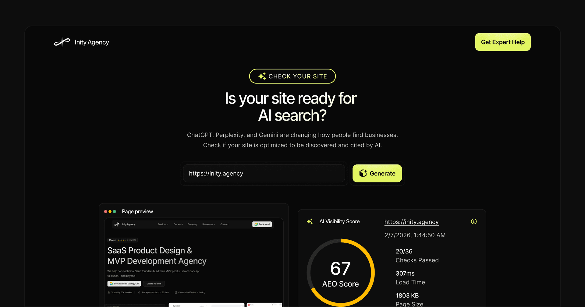 Technical AEO Checker image 2