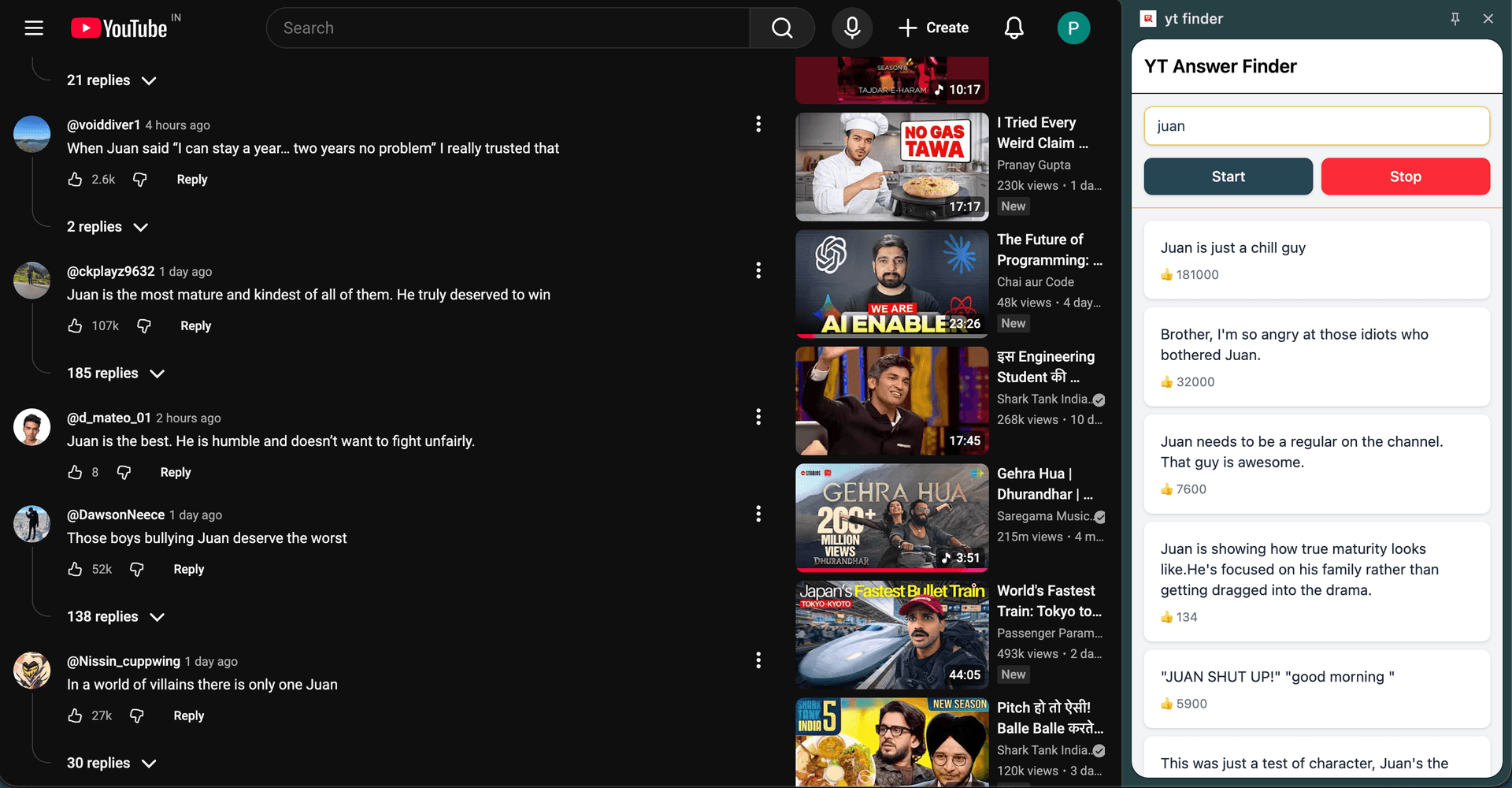 YT Comment Finder image 3