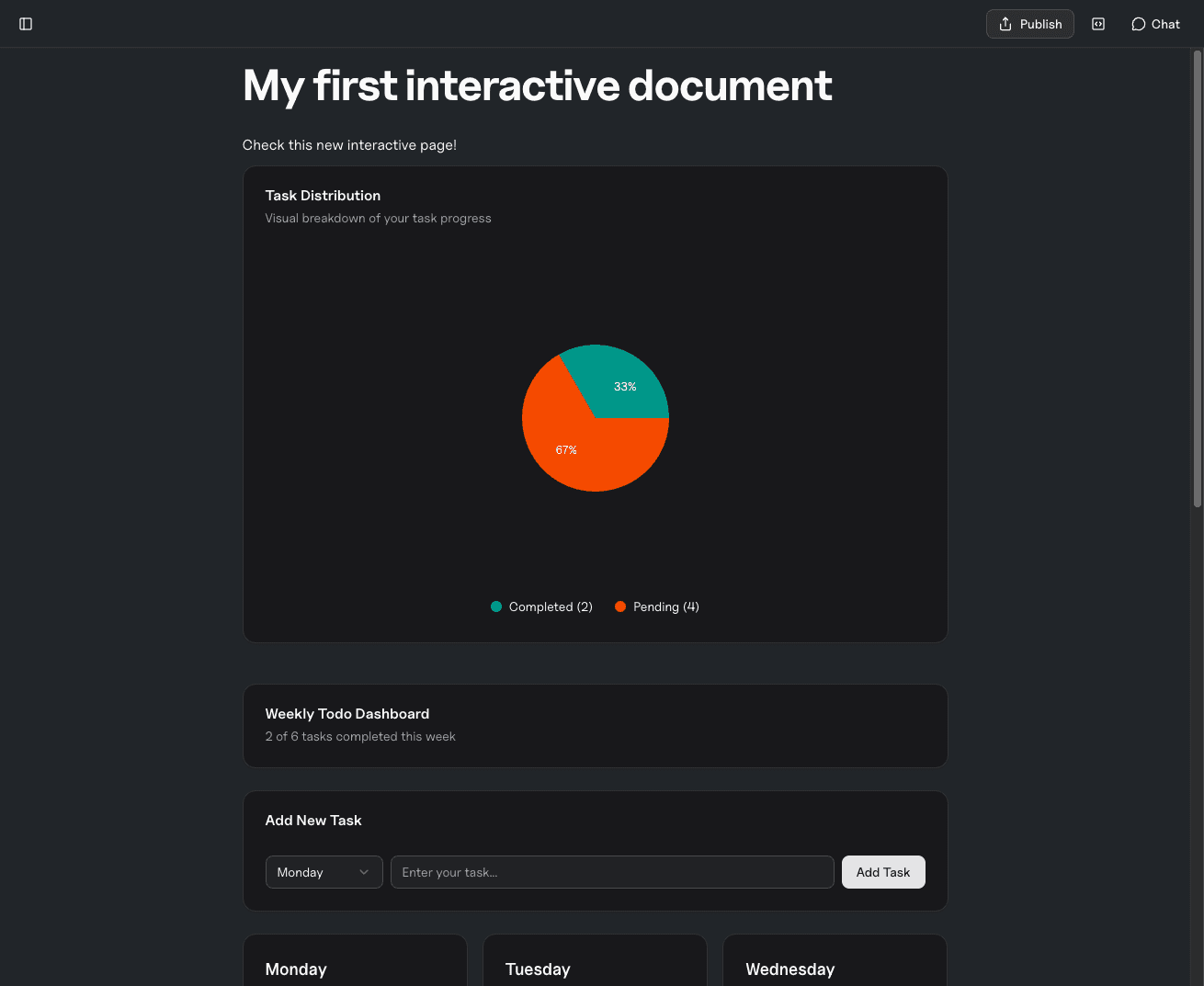 Davia Workspace image 3