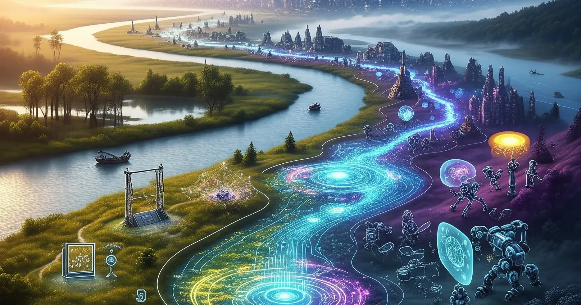 The chronology of AI landscape