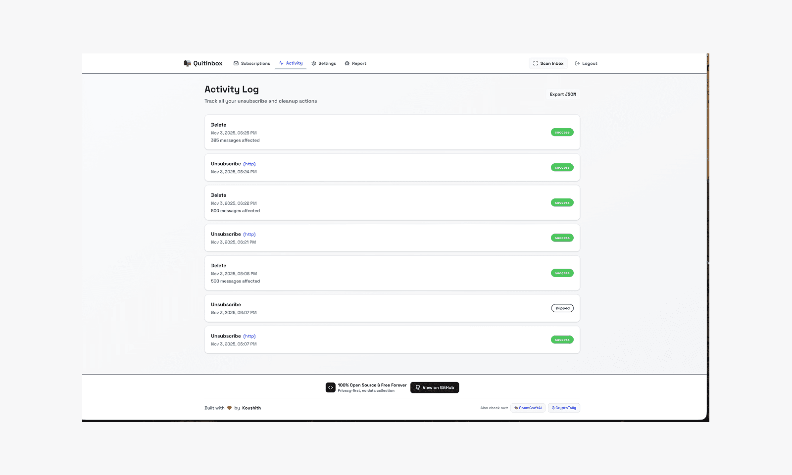 QuiteInbox - Take Back Control Of Your Inbox image 2